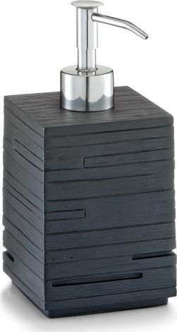 Dozownik do mydła Zeller łazienkowy Schiefer czarny (18316)