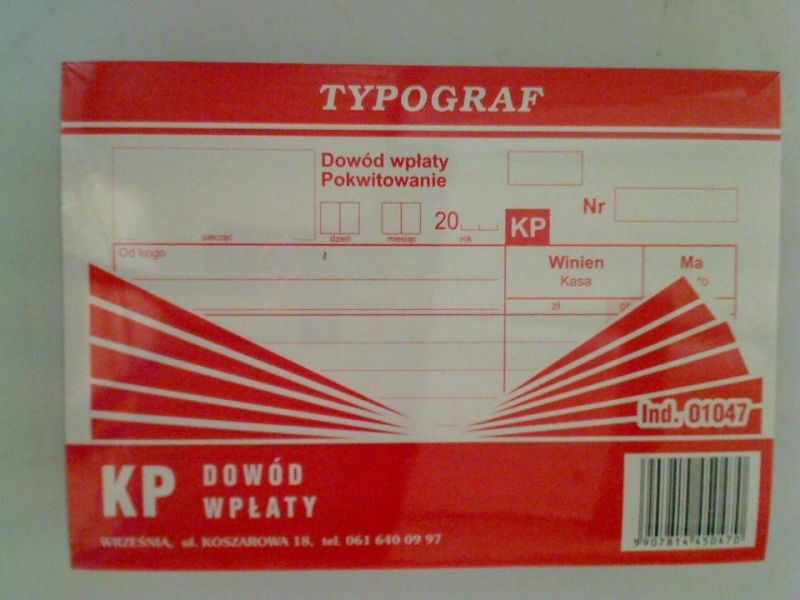 Typograf Druk kp A6 80 samokopiujący (01047)