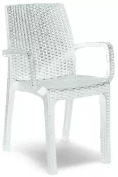 Keter Darza fotel Verona Armchair biały 8003723091937 8003723091931937 (8003723091937)