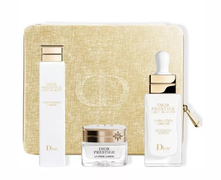Set Christian Dior: Prestige Light-In-White, Illuminating, Cream, For Face, 50 ml + Prestige Light-In-White, Illuminating, Serum, For Face, 30 ml + Pr