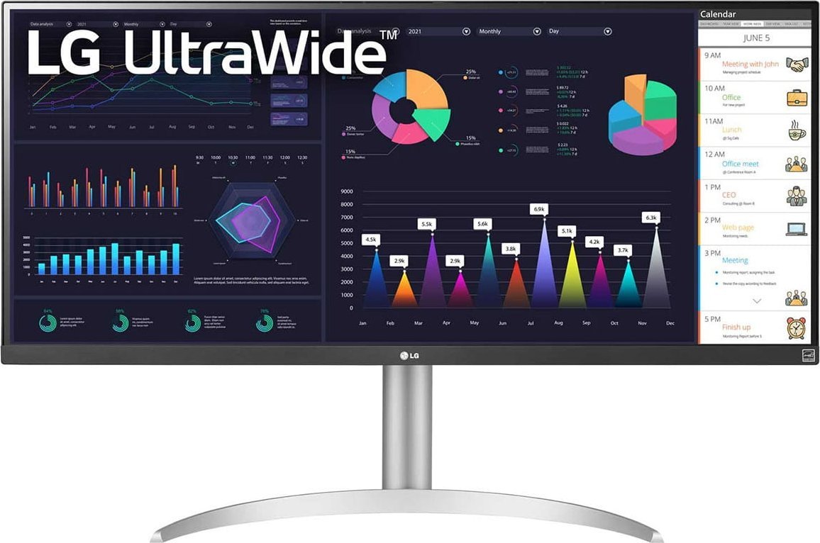 Monitor LG UltraWide 34WQ650-W
