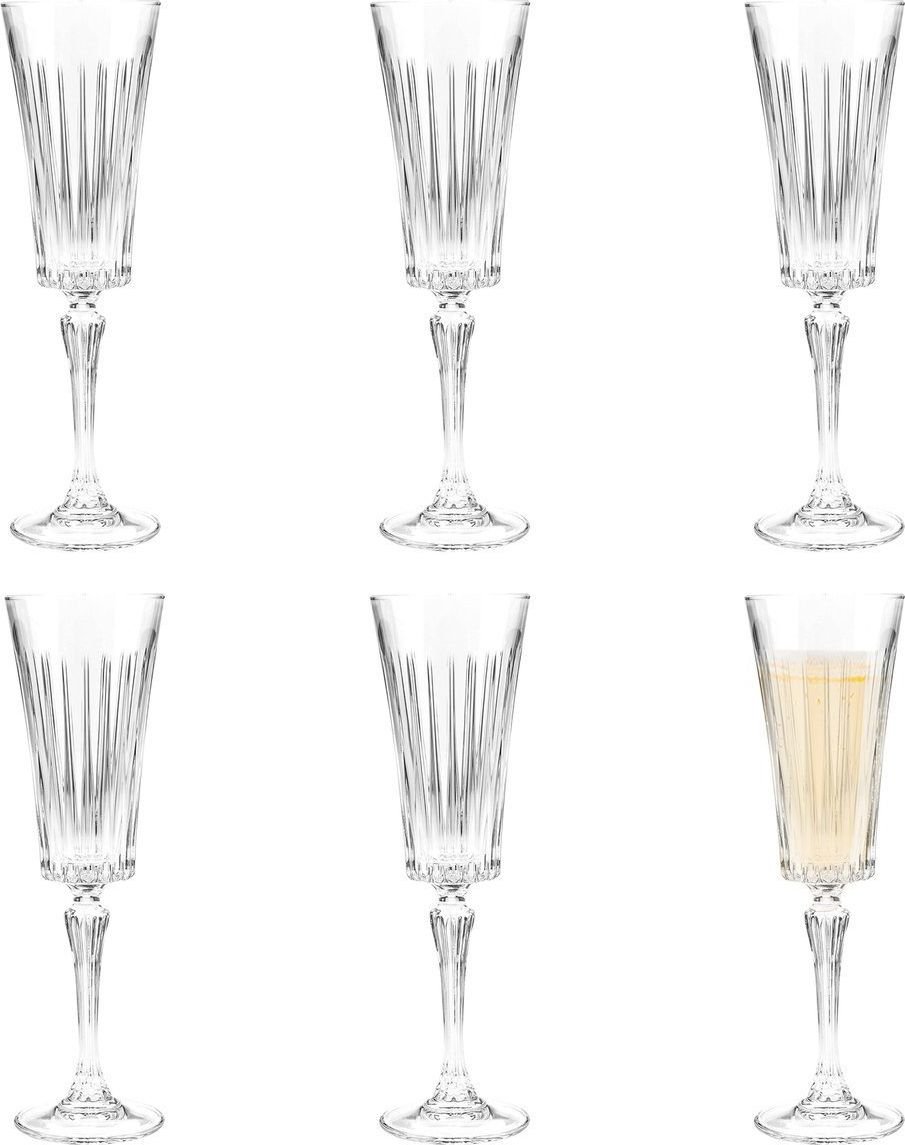 RCR KIELISZKI TIMELESS DO SZAMPANA 300ML 6SZT