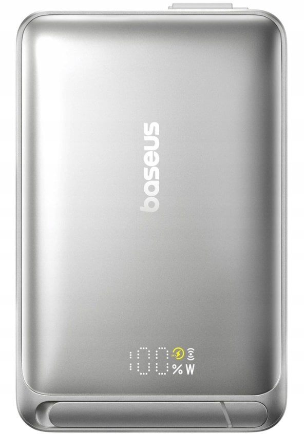 Powerbank Baseus Nomos Qi2 10000 mAh 45W Powerbank z ładowaniem indukcyjnym Szary