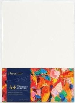 Papier akwarelowy A4 16szt biały DELI
