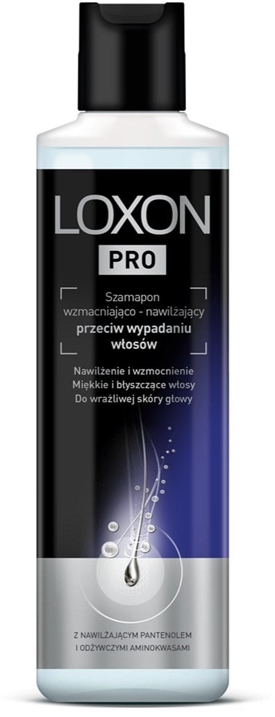 Sendo LOXON_Pro szampon wzmacniający i nawilżający przeciw wypadaniu włosów 250ml