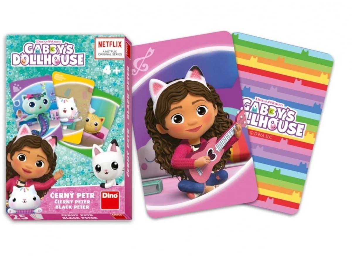 Karty Czarny Piotruś - Koci Domek Gabi EDUKAMP