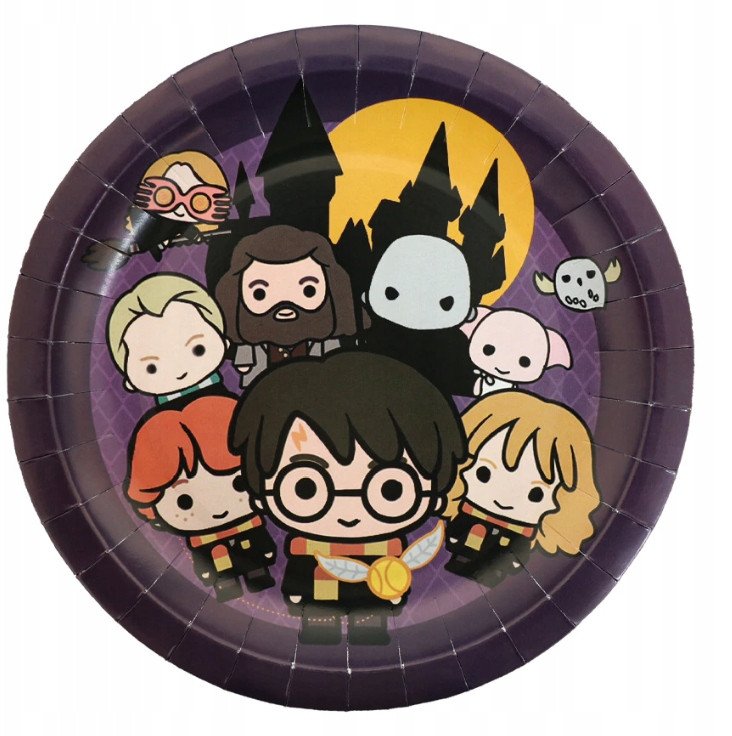 Grajlandia Talerzyki Papierowe Jednorazowe - HARRY POTTER - śr. 18cm - 10 szt