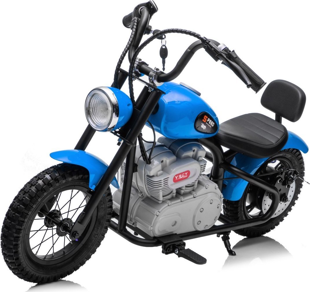 Ramiz Pojazd Motor SPEED Power Niebieski Obciążenie do 80kg