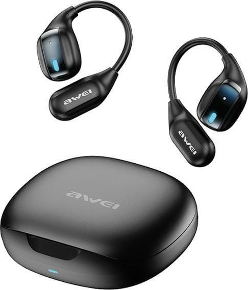 Słuchawki Awei AWEI słuchawki Bluetooth 5.4 TZ12 + stacja dokująca czarny/black