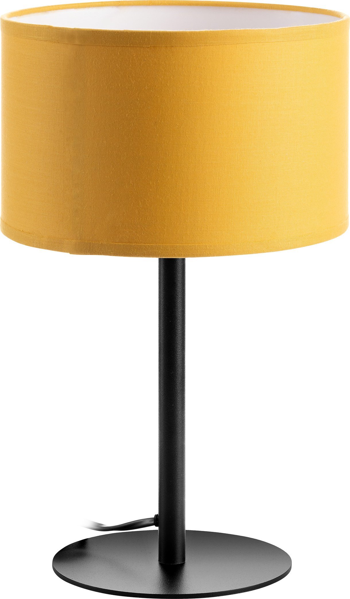 Lampa stołowa Orno ROLLO lampa nocna, moc max. 1x60W, musztardowa