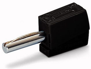 Wago Wtyk bananowy do gniazda o średnicy 4mm czarny (215-311)