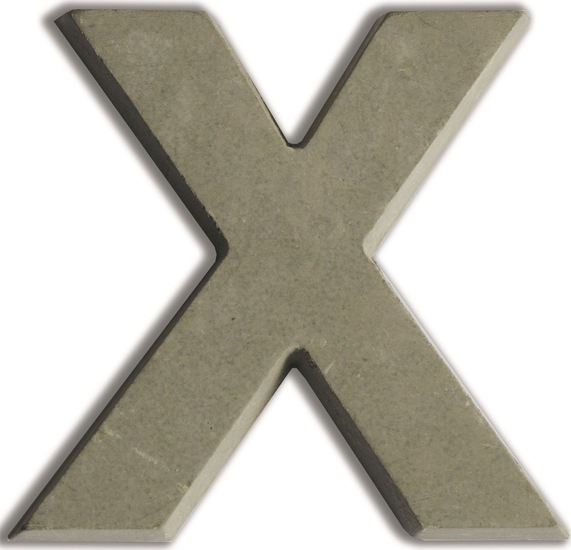 Aladine Litera X z betonu H:5 cm