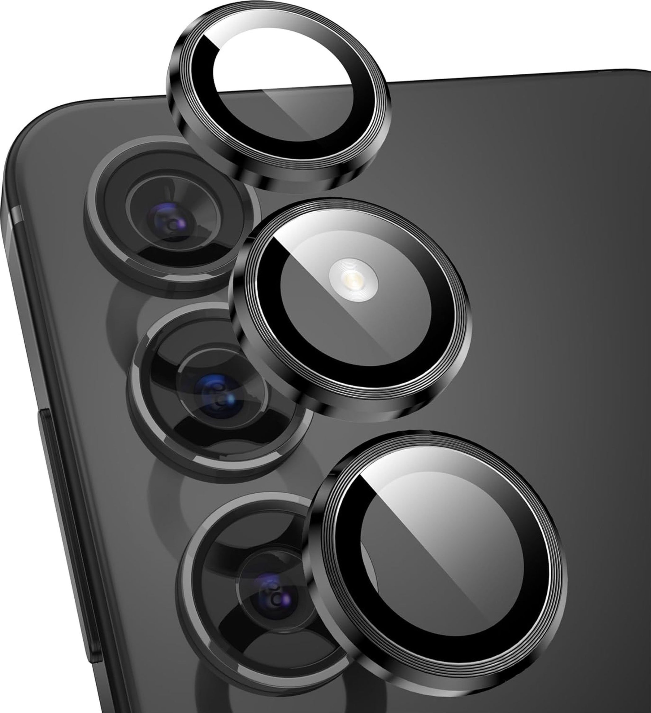 Alogy Szkło do Samsung Galaxy S24+ Plus nakładka na aparat obiektyw obiektywy aparatu Alogy Lens Protector PRO+ osłona ochronna