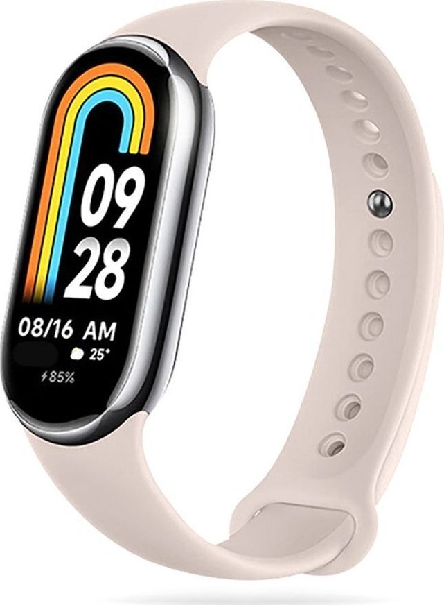 Braders Pasek Iconband do Xiaomi Mi Band 8 / 8 NFC Beige