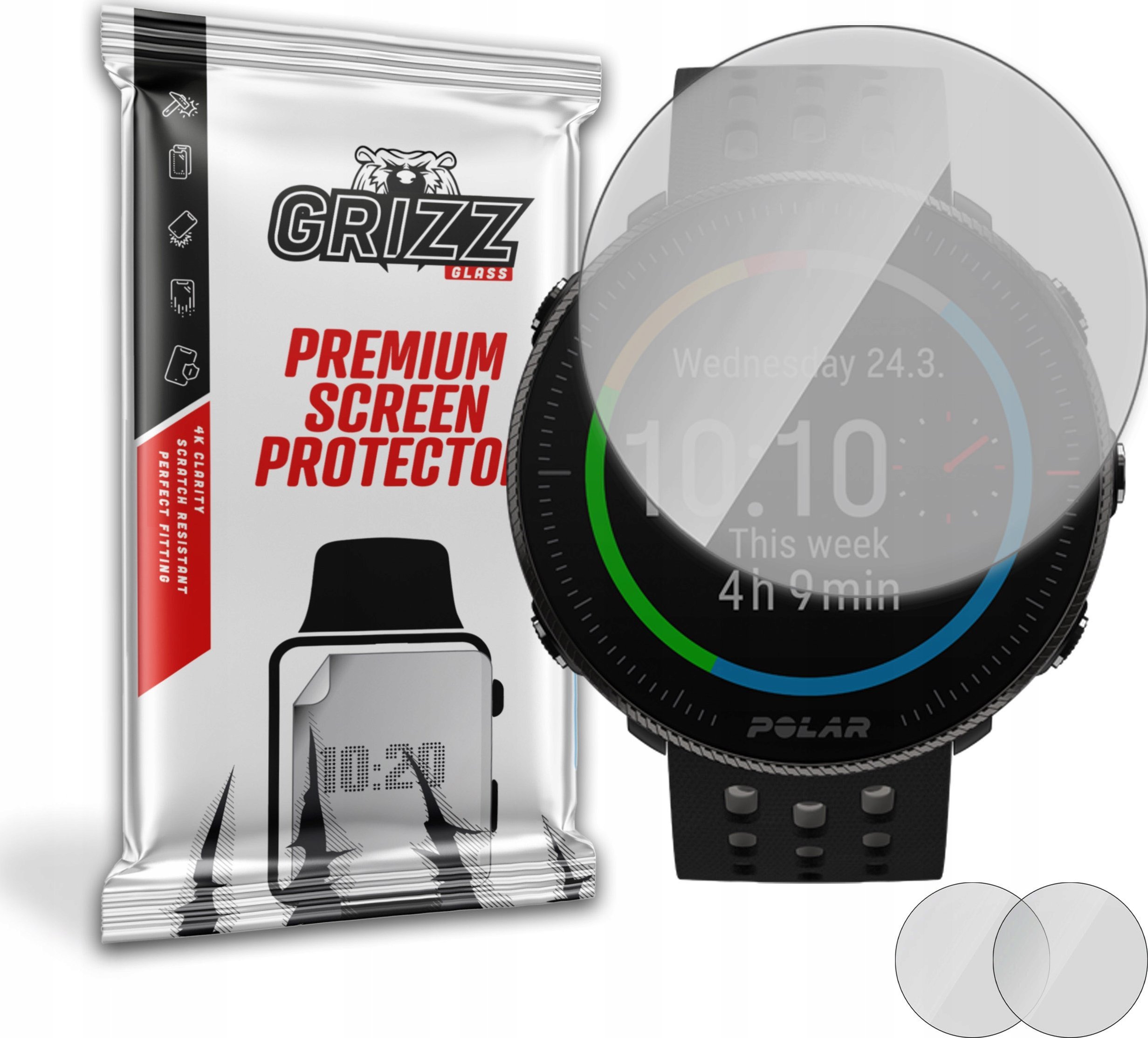 GrizzGlass Folia matowa Grizz Polar Vantage M2