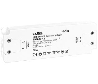 Zamel Zasilacz LED slim 12V DC 30W ZNS-30-12