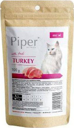 Karma sucha dla kota Piper Animals z indykiem 100 g