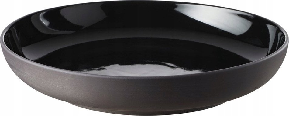 SOLID talerz 23,5 cm, czarny