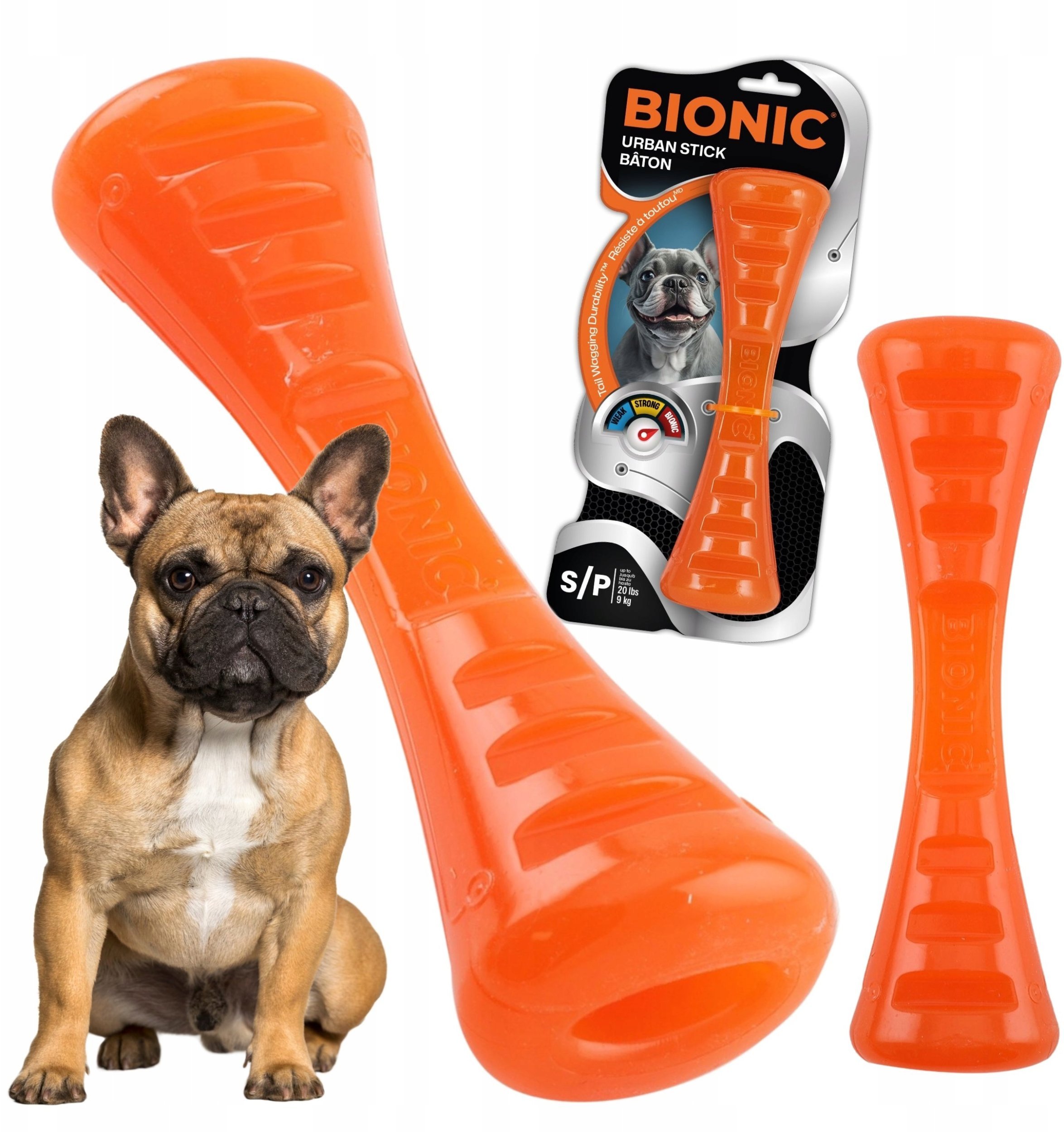 Bionic Urban Stick gryzak dla psów S, 20cm