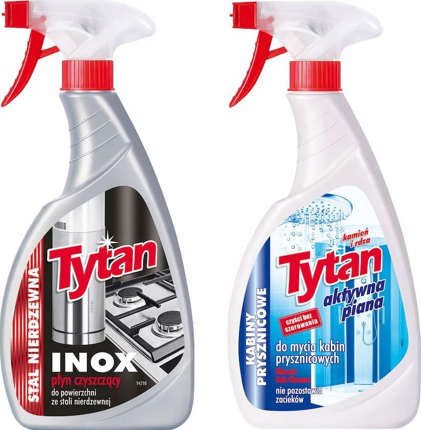 Tytan PŁYNdoStali Nierdzewnej INOX + Kabin Prysznicowych