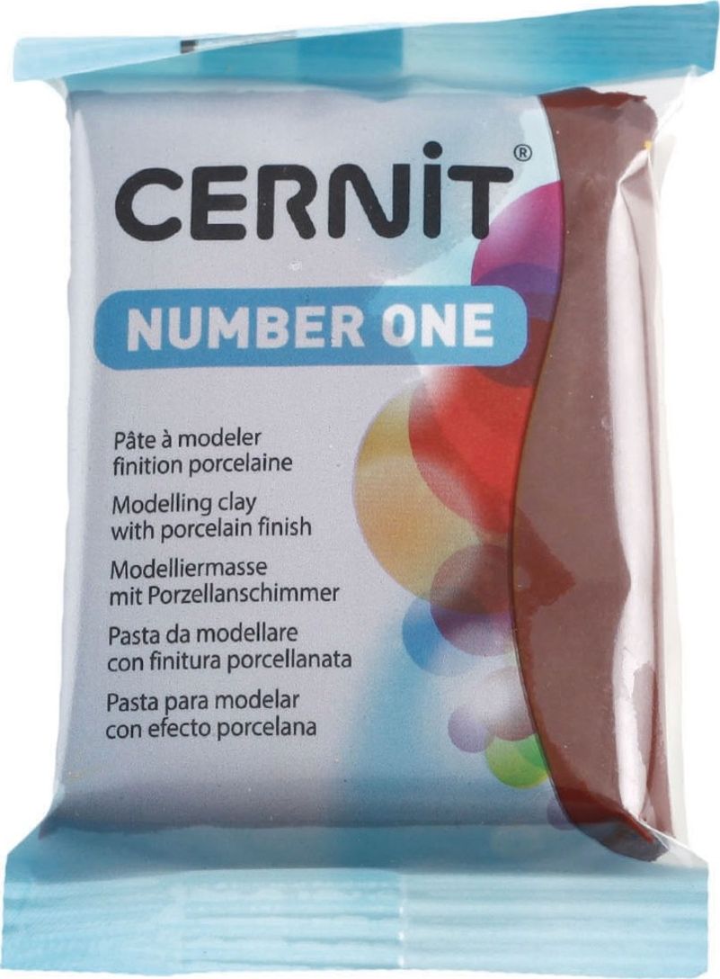The Clay and Paint Factory Modelina Cernit Brązowa 56 g