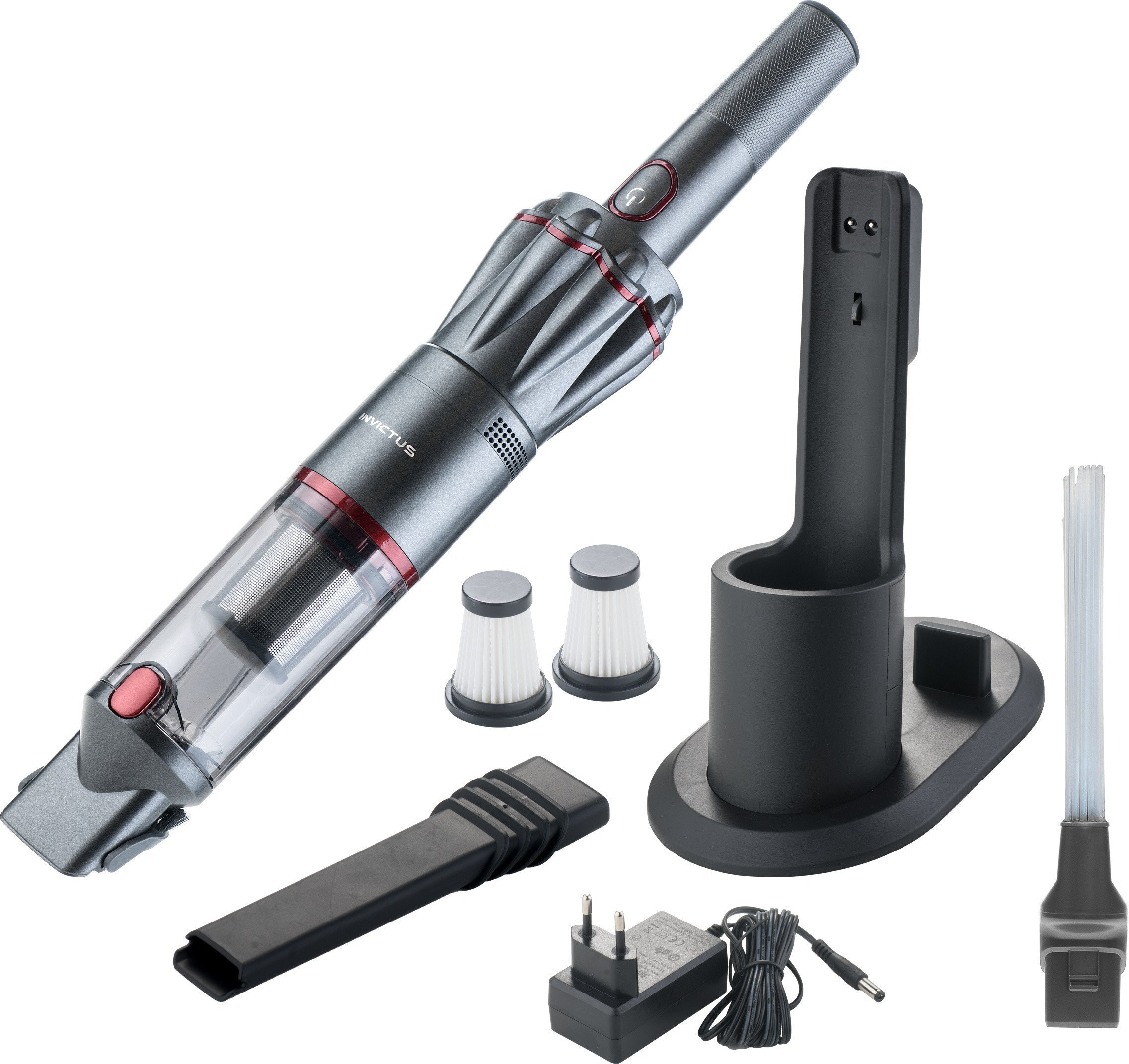 INVICTUS ONE Handstaubsauger Set 10tlg 90W HEPA SE