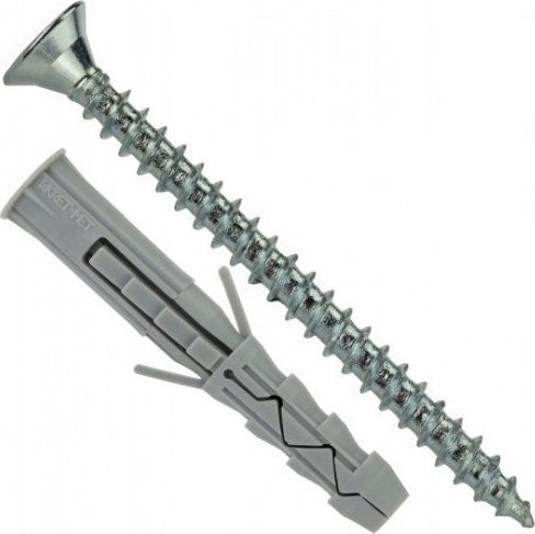 Wkręt-met Kołki rozporowe trójstronne do betonu 8x60 8 szt