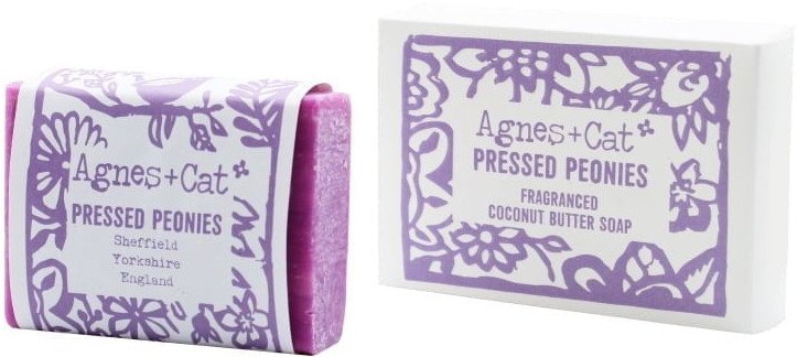 Mydło z masłem kokosowym - Pressed Peonies