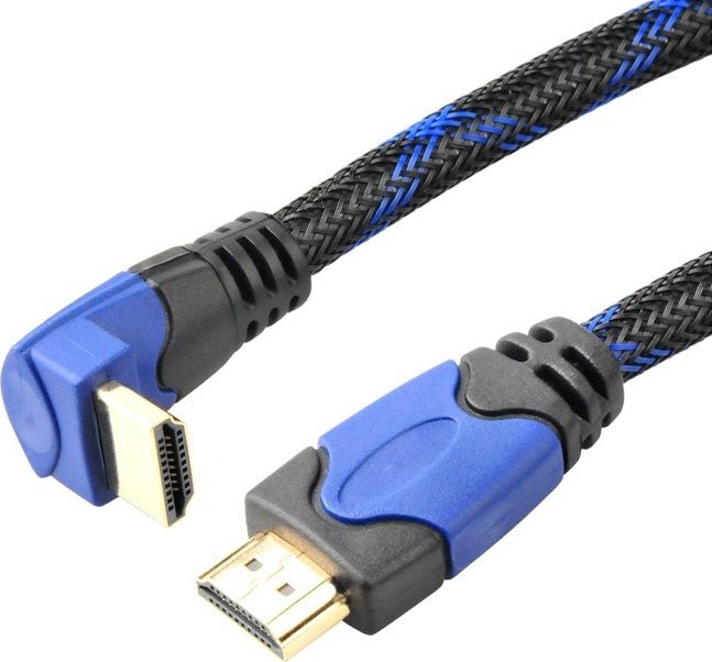 Kabel Agog HDMI - HDMI 2.0 3m niebieski (X-56)