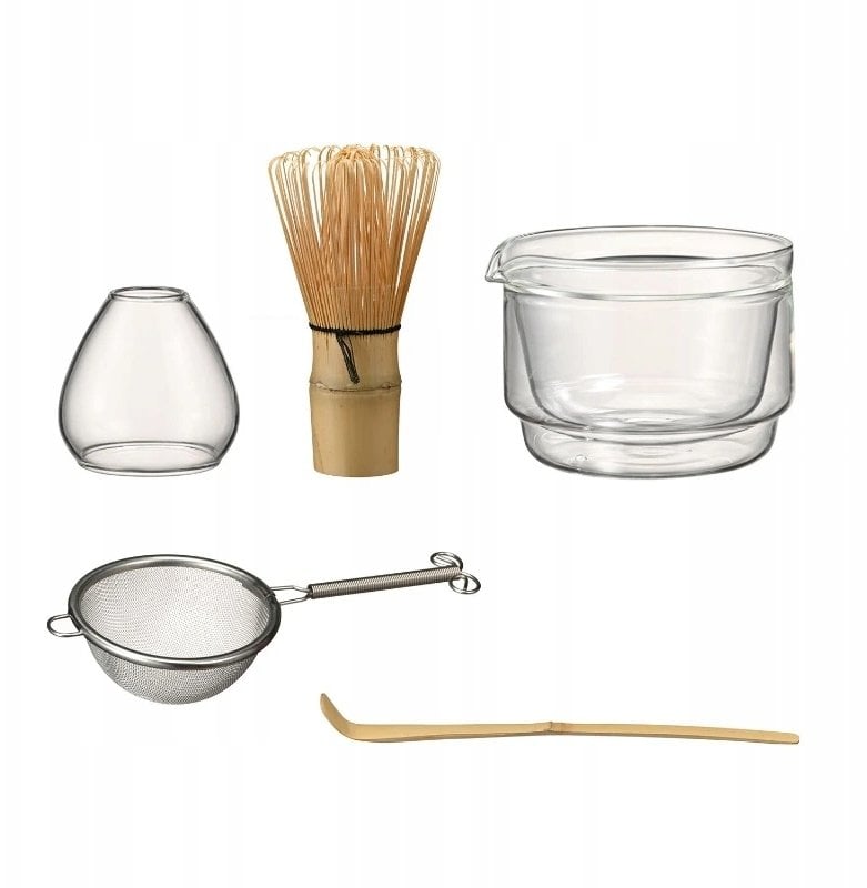 Zestaw do matchy Hario Matcha Tea Gift Set - Przezroczysty
