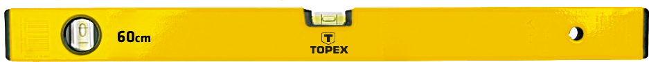Topex Poziomnica aluminiowa typ 500 200cm 2 libelle (29C507)