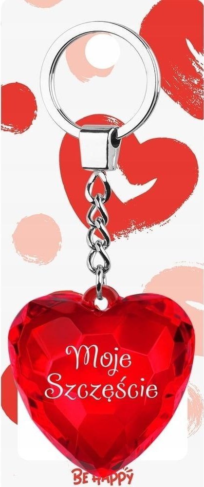 Brelok serce - Moje Szczęście