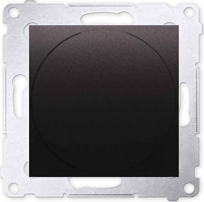 Kontakt-Simon SIMON 54 Ściemniacz do LED naciskowo-obrotowy do ramki antracytt DS9L.01/48