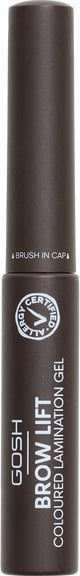 GOSH_Brow Lift Lamination Gel żel do laminacji brwi 002 Dark Brown 6ml