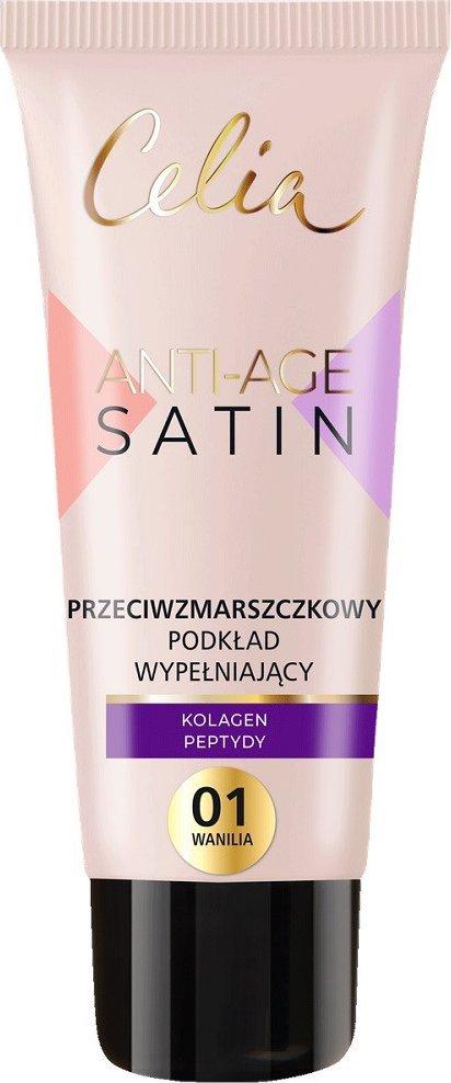 Celia Satin Anti-Age przeciwzmarszczkowy podkład wypełniający do twarzy 01 30ml