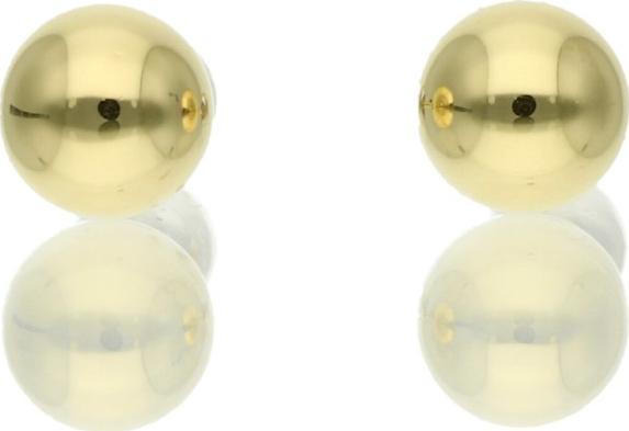 Rosanto Złote kolczyki sztyft kulki 585 14k