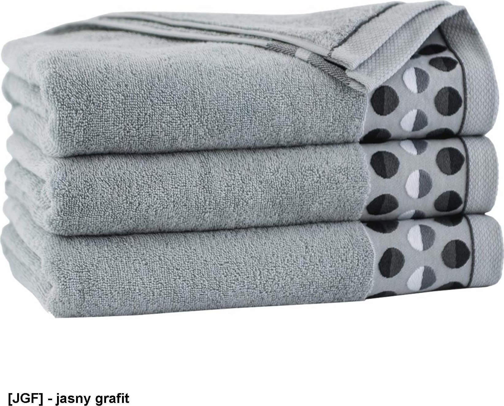 Univex Bis ZWOLTEX Ręcznik jasny grafit 50x90 BAWEŁNA EGIPSKA