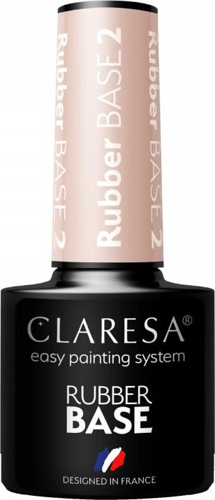 Claresa Rubber Base baza do lakieru hybrydowego 2 5g