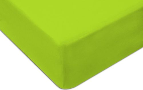 Darymex Prześcieradło jersey z gumką 180x200 kolor Limonka