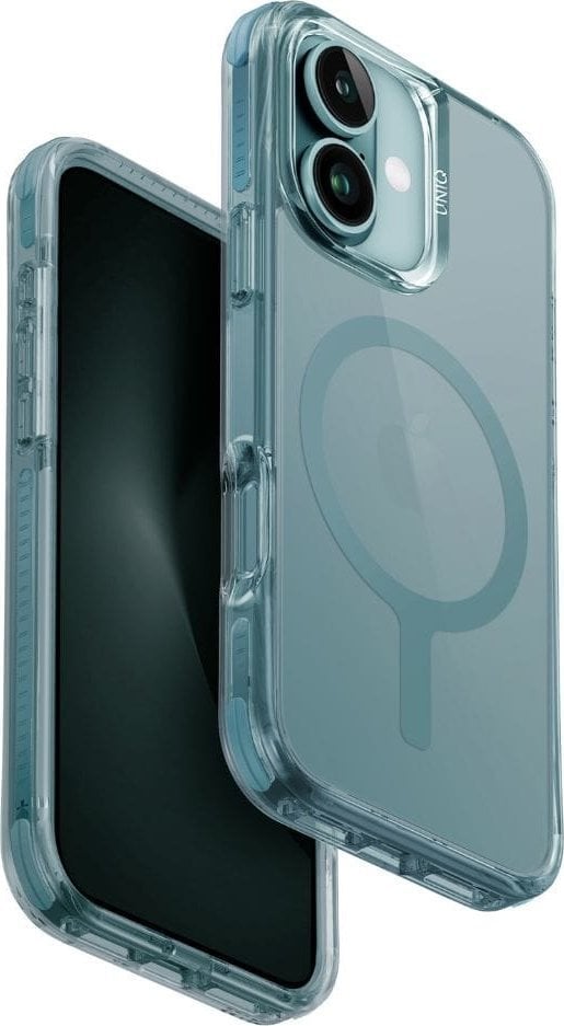 UNIQ Combat iPhone 16 Plus 6.7" Magclick Charging case green/teal green
