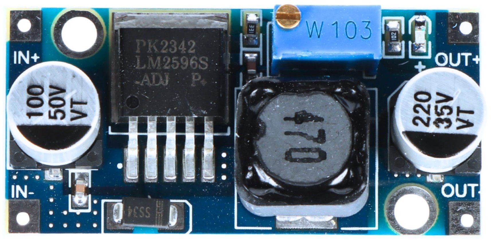 MODUŁ PRZETWORNICY PZD-LM2596-V4 DC/DC