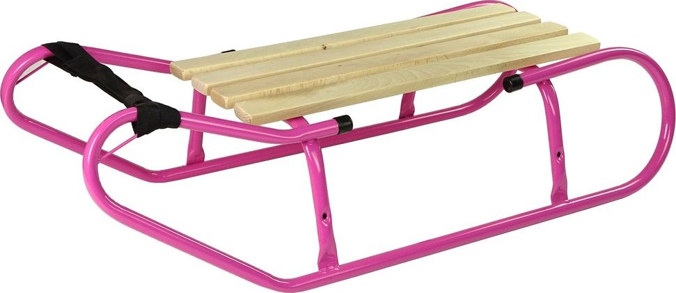Lean Sport Sanki metalowe różowe