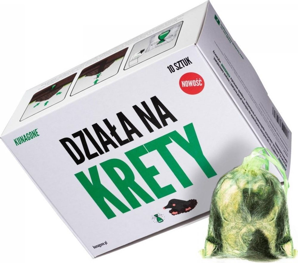 Kunagone Odstraszacz na krety Kunagone 10 szt. - 1 opak.