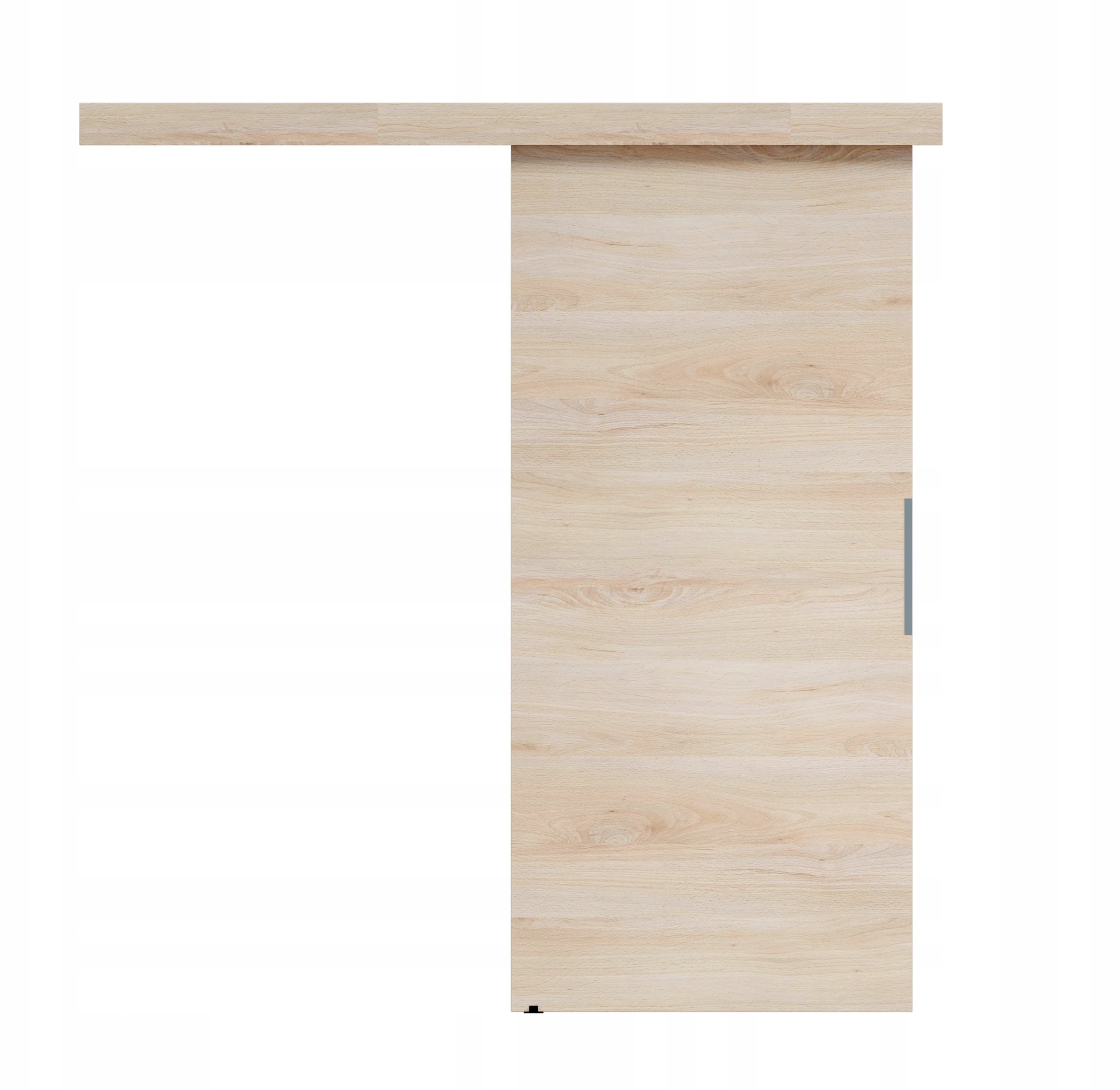 Homedoors Drzwi przesuwne 70 naścienne ALFA norweskie drewno bukowe 74 + system przesuwny