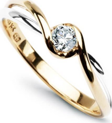 Staviori Złoty pierścionek PXD1943 - Diament