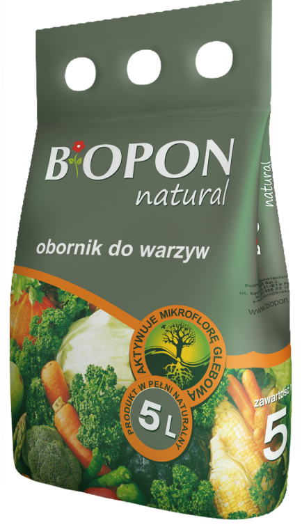 Biopon Obornik granulowany do warzyw 5L (1190)