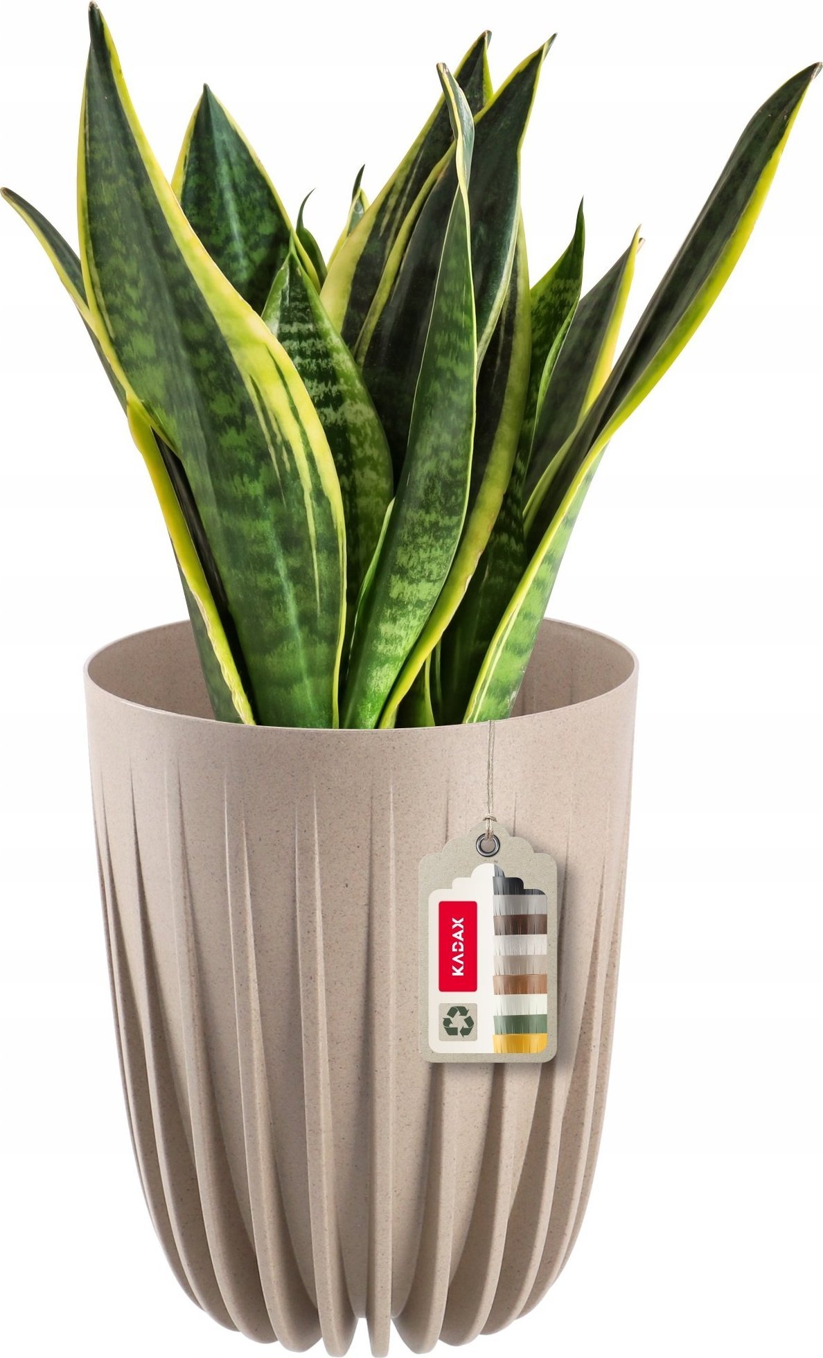 Kadax Doniczka Donica Wkład Osłonka Na Kwiaty Brąz 30cm