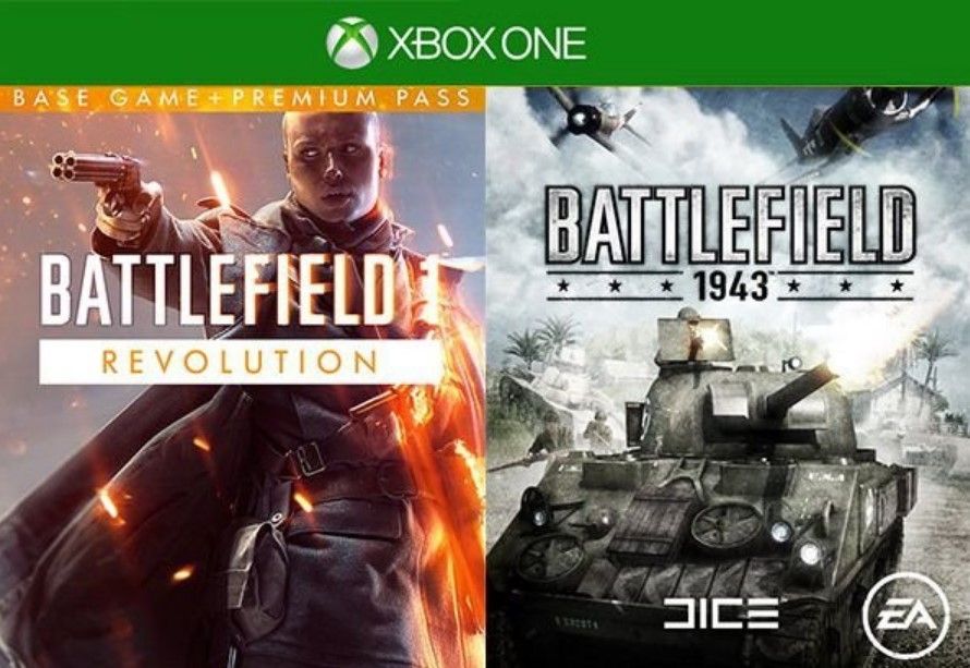 Battlefield 1 Revolution + Battlefield 1943 Bundle Xbox One, wersja cyfrowa
