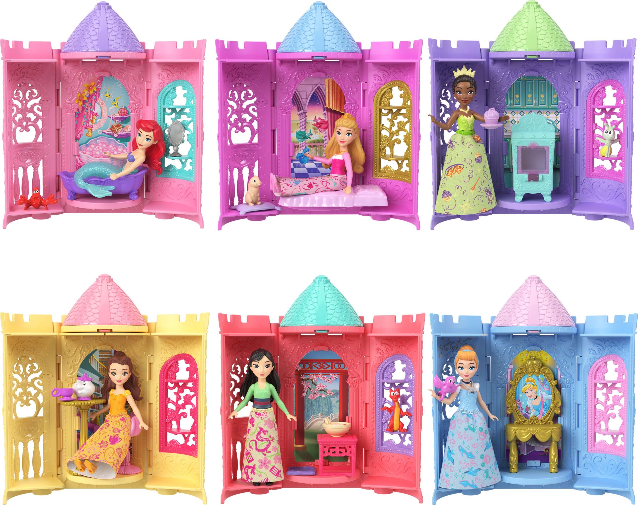 Mattel Disney Princess zestaw niespodzianek - temat wieży (JBL46)