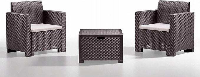 Garden furniture set Set Nebraska Terrace brown 8003723390733